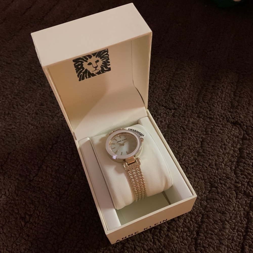 Anne Klein Swarovski watch